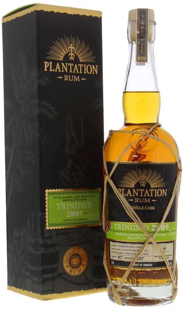 Plantation Rum - 11 Years Old Trinidad Distillers Cask 7 45.3% 2009 In Orginal Box