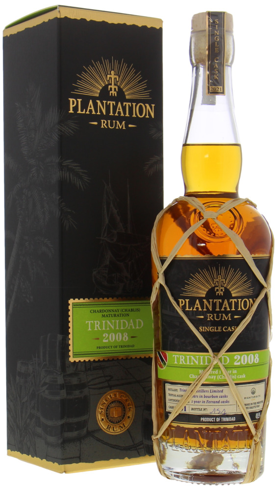 Plantation Rum - 12 Years Old Trinidad Distillers Cask 1 49.5% 2008 In Orginal Box