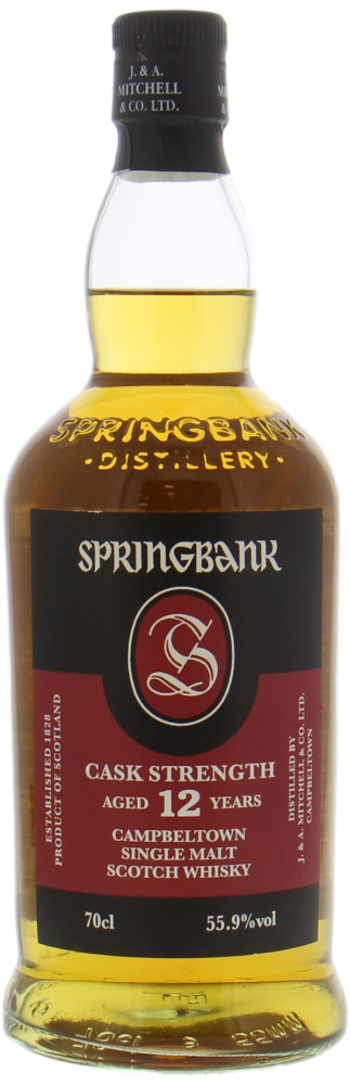 Springbank - 12 Years Old Cask Strength Batch 23 55.9% NV In Original Container