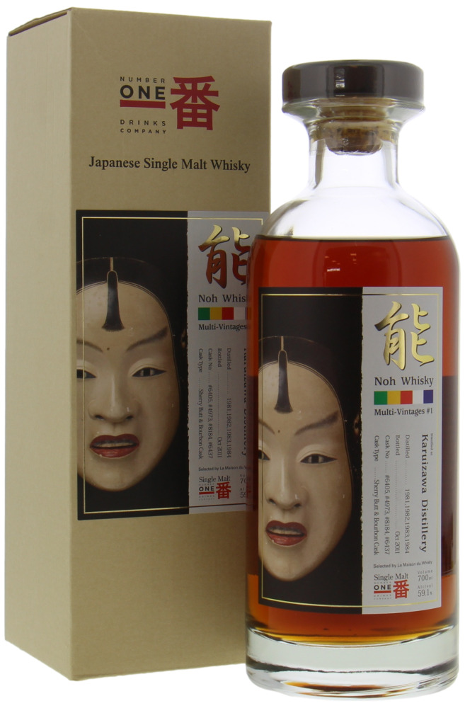 Karuizawa - 27 Years Old Multi Vintages #1 Noh Whisky 59.1% NV In Original Box 10051