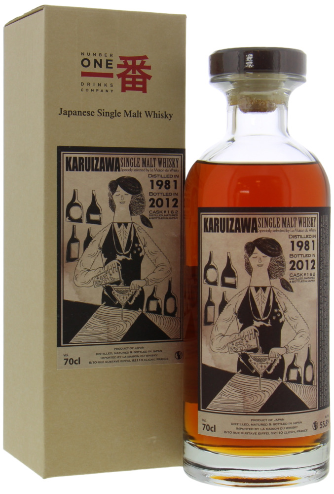 Karuizawa - 1981 Cocktail Serie Cask 162 55.8% 1981 In Original Container 10051