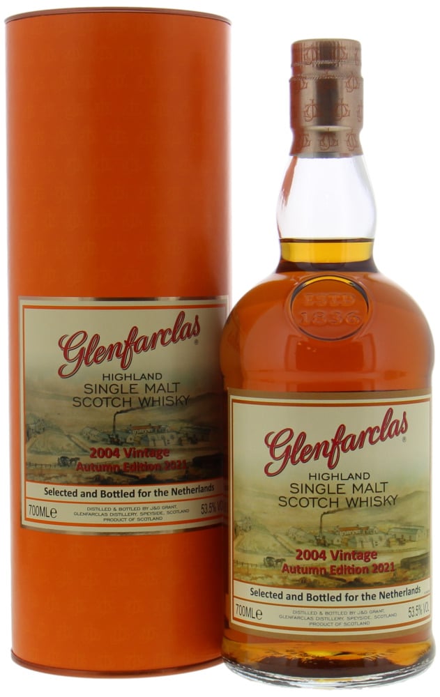 Glenfarclas - 17 Years Old Autumn Edition Bottled for The Netherlands 53.5% 2004