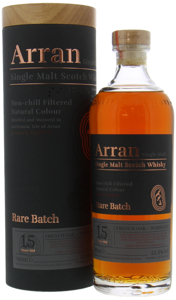 Arran - 15 Years Old Rare Batch 52.8% NV In Original Container