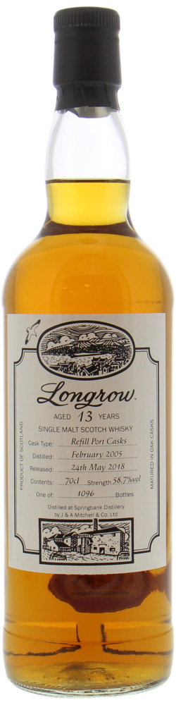 Longrow - 13 Years Old Open Day 2018 58.7% 2005 Perfect 10067