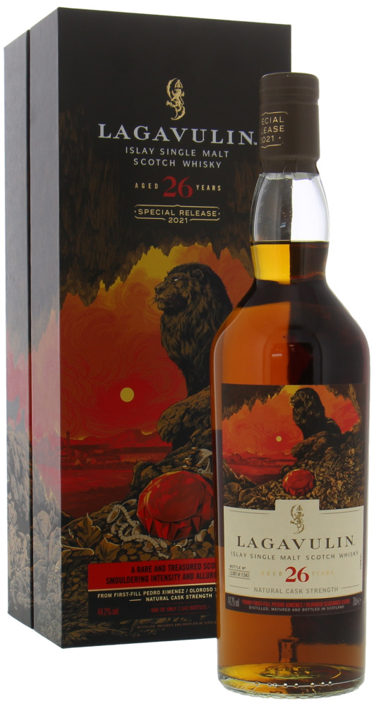Lagavulin - 26 Years Old Diageo Special Releases 2021 44.2% NV In Original Box