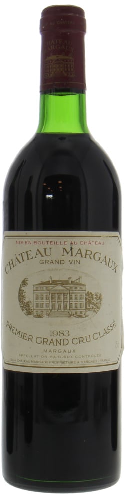 Chateau Margaux - Chateau Margaux 1983 Top Shoulder or better