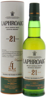 Laphroaig - 21 Years Friends of Laphroaig Ballot 48.4% NV