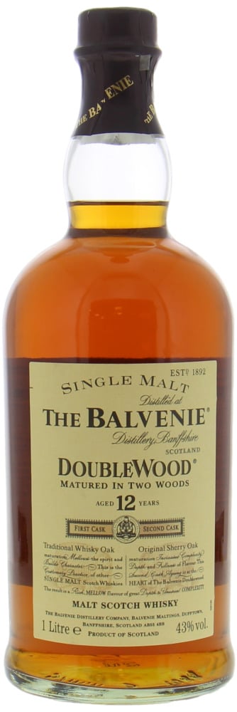 Balvenie - 12 Years Old DoubleWood 40% NV No Original Container Included!