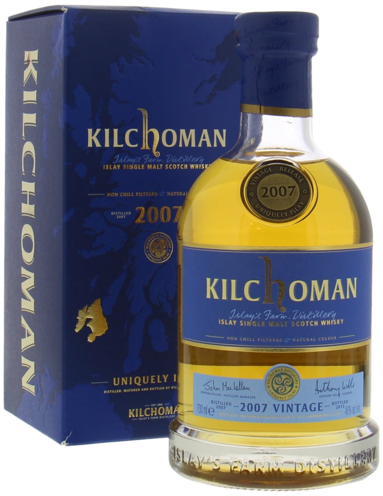 Kilchoman - 2007 Vintage Release 46% 2007