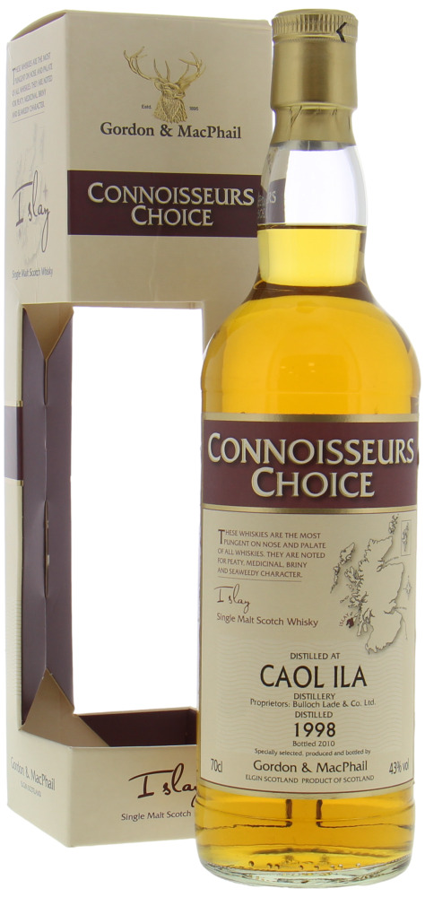 Caol Ila - 1998 Gordon & MacPhail Connoisseurs Choice 11 Years Old 43% 1998 In Original Box