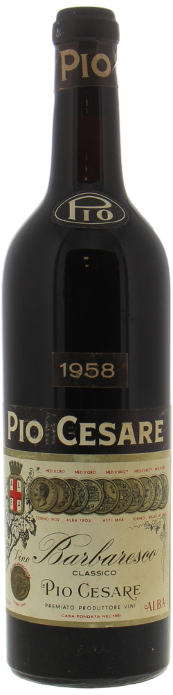Pio Cesare  - Barbaresco 1958 Perfect