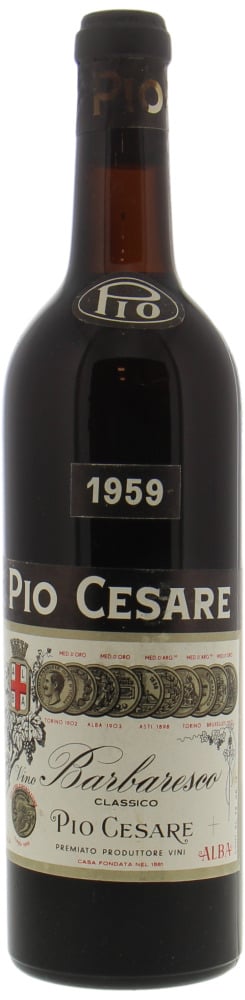 Pio Cesare  - Barbaresco 1959 Perfect