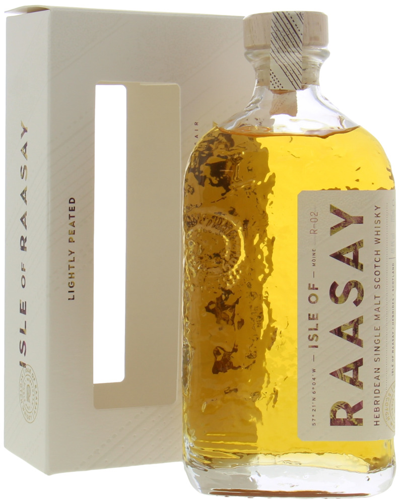 Isle Of Raasay - Hebridean Single Malt Scotch Whisky lightly peated Batch R-02 46.4% 2017/2018 In orginal Box