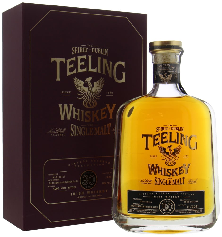 Teeling - 30 Years Old Vintage Reserve Collection 2021 Edition 46% 1991