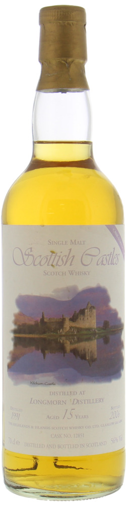 Longmorn - 15 Years Old Jack Wiebers Whisky World Castle Collection Series 18 Cask 12851 56% 1991