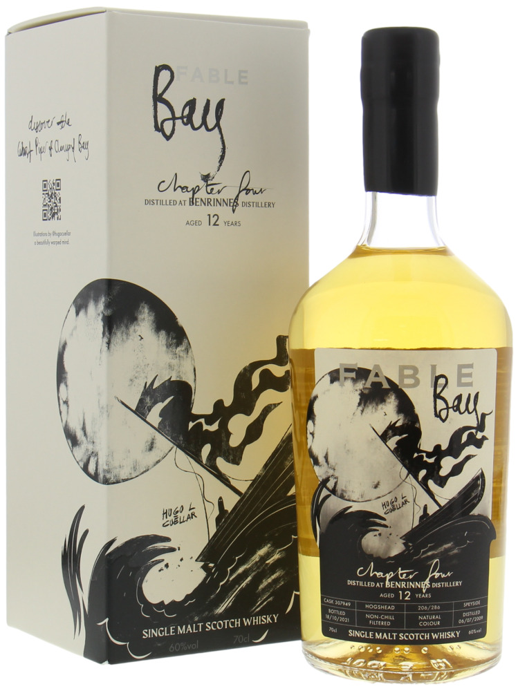 Benrinnes - 12 Years Old The Ghost Piper of Clanyard Bay Cask 307949 60% 2009 In Original Box