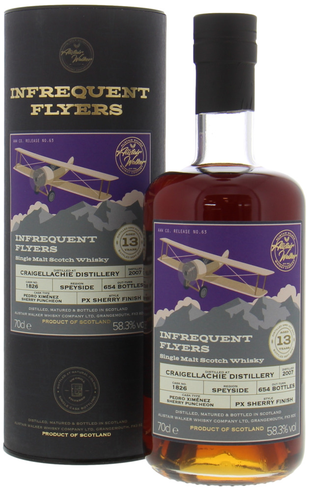 Craigellachie - 13 Years Old Infrequent Flyers Cask 1826 58.3% 2007