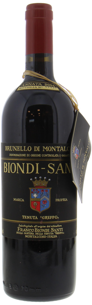Biondi Santi - Brunello di Montalcino Tenuta Greppo 2004 Perfect