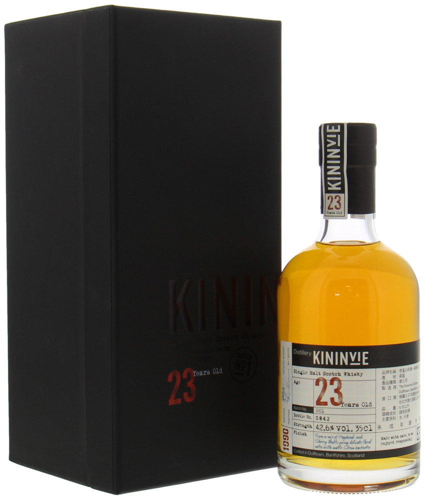 Kininvie - 23 Years Old batch 1 42.6% NV 10061