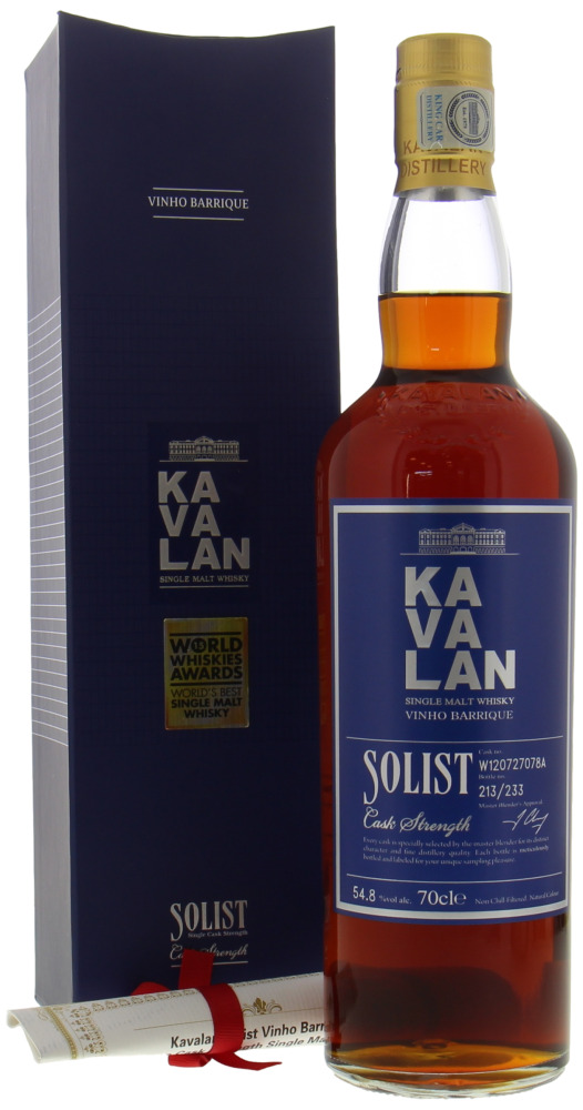 Kavalan - Solist Vinho Barrique Cask W120727078A 54.8% 2012 10043