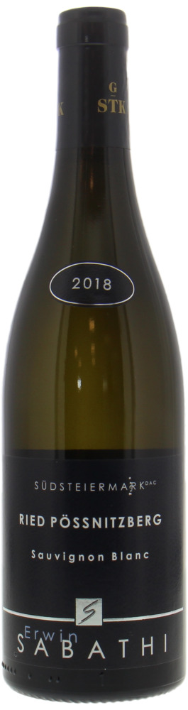 Weingut Erwin Sabathi  - Ried Possnitzberg Sauvignon Blanc 2018 Perfect