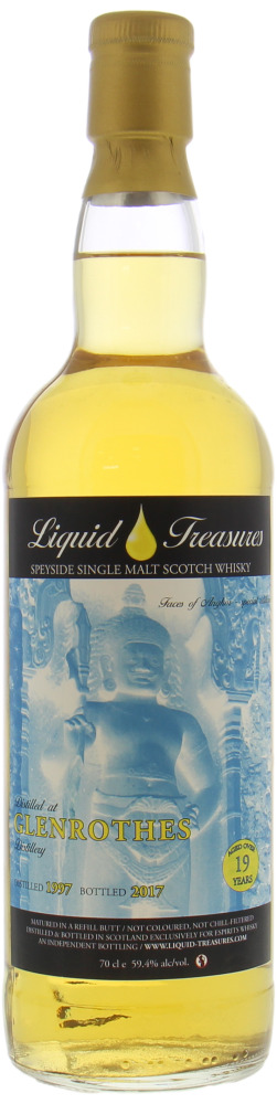 Glenrothes - 19 Years Old Liquid Treasures Faces of Angkor Special Edition 59.4% 1997