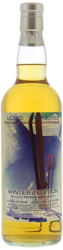 Fettercairn - 12 Years Old Liquid Treasures Winter Edition 2021 53.7% 2009 Perfect