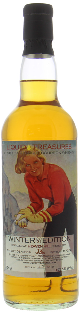 Heaven Hill Distilleries, Inc. - 12 Years Old Liquid Treasures Winter Edition 2021 53.5% 2009 Perfect