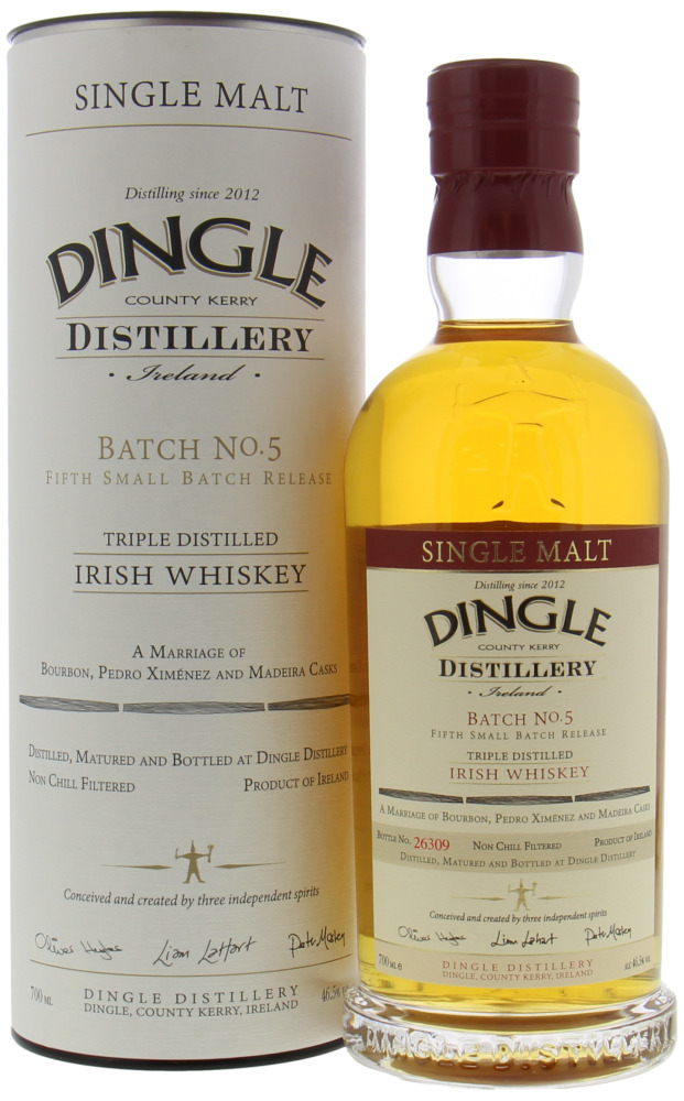 The Dingle Whiskey Distillery - 5th Small Batch Release 46.5% NV