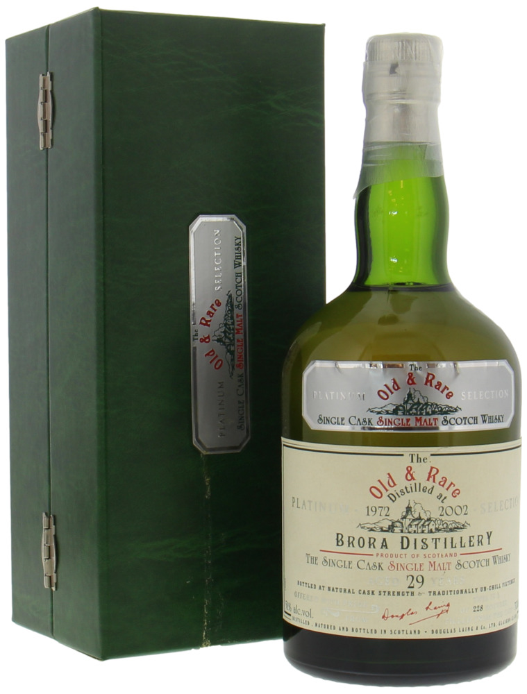 Brora - 29 Years Old & Rare The Platinum Selection 51% 1972 10075