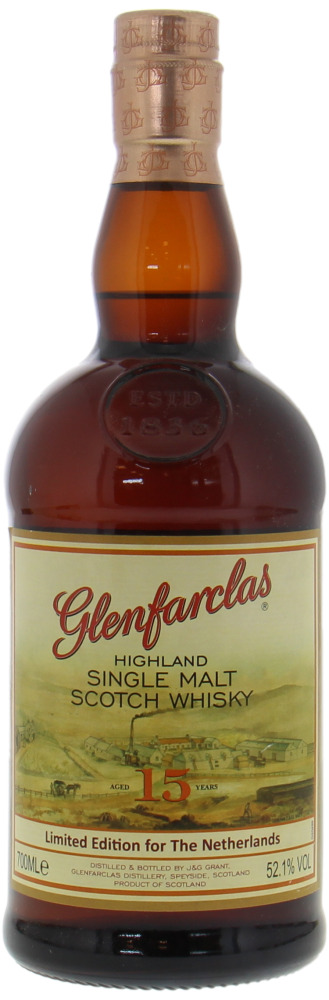 Glenfarclas - 15 Years Old Limited Edition for The Netherlands 52.1% NV