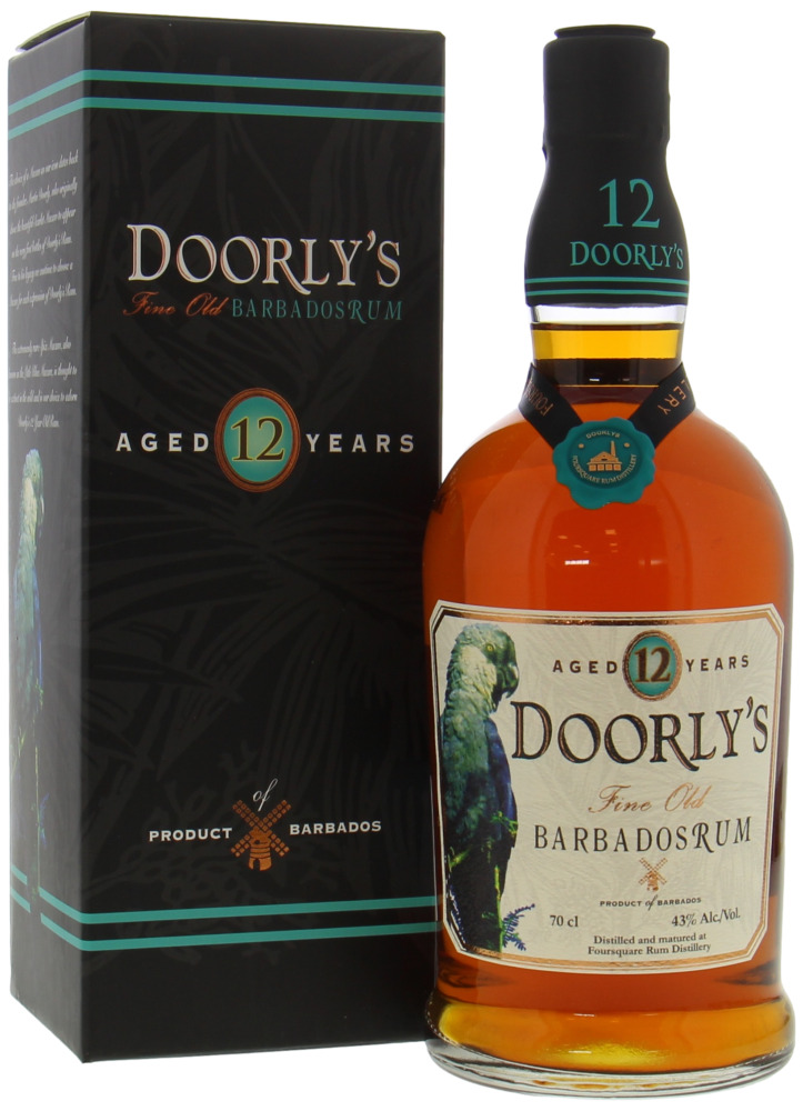 Foursquare - Doorly's 12 Years Old Barbados Rum 43% NV