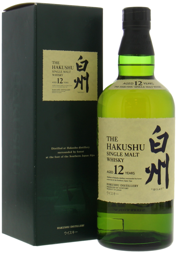 Hakushu - 12 Years Old  Single Malt Whisky 43% NV