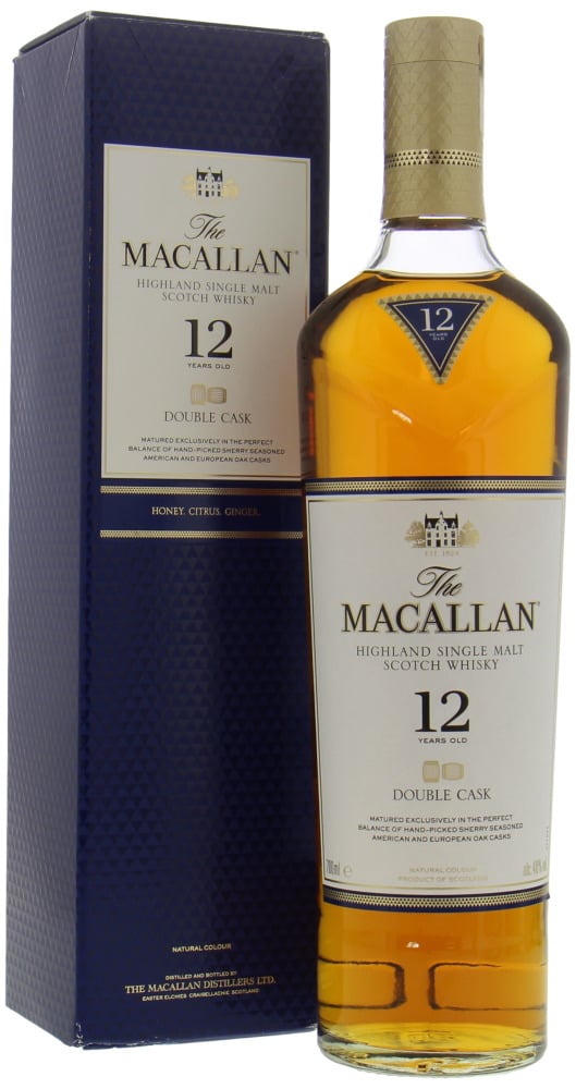 Macallan - 12 Years Old Double Cask 43% NV In Original Box