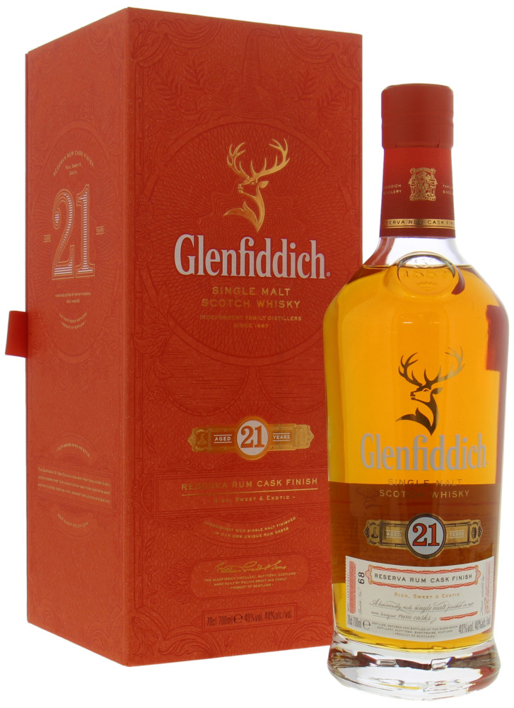 Glenfiddich - 21 Years Reserva Rum Cask Finish Batch 68 40% NV