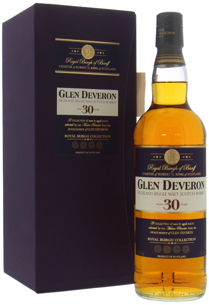 Macduff - Glen Deveron 30 Years Old Royal Burgh Collection 40% NV In Original Box