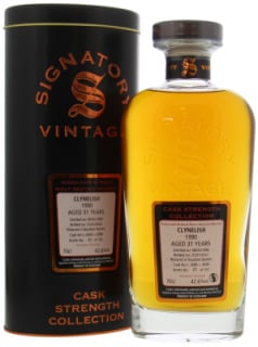Clynelish - 31 Years Old Signatory Vintage Cask Strength Collection 3689 & 3690 42.6% 1990