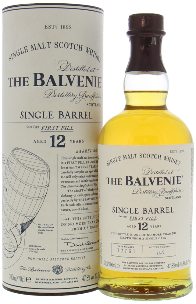 Balvenie - 12 Years Old Single Barrel 12761 47.8% NV
