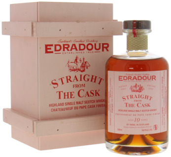 Edradour - 10 Years Old Straight from the Cask Châteauneuf-du-Pape Finish 58.9% 2002