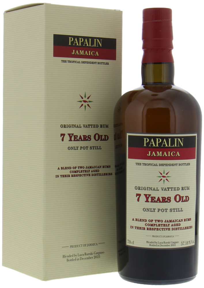 Velier  - Papalin 7 Years Old 57.18% NV In Original Box