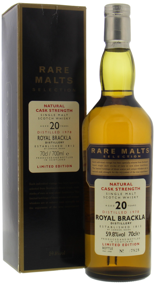 Royal Brackla - 20 Years Rare Malts selection 59.8% 1978 In Original Box