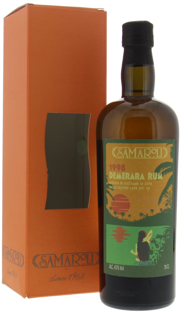 Samaroli - 1998 Demerara Rum Cask 56 45% 1998