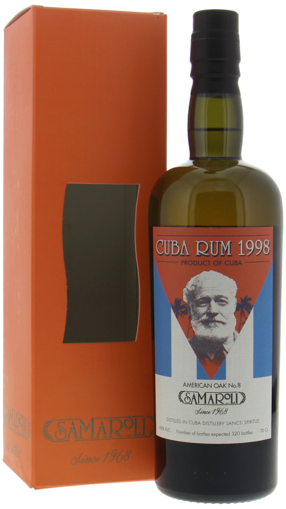 Samaroli - 1998 Cuba Rum Cask 8 45% 1998