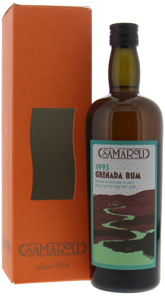 Samaroli - 1993 Grenada Rum Cask 1278 45% 1993 In Original Carton 10065