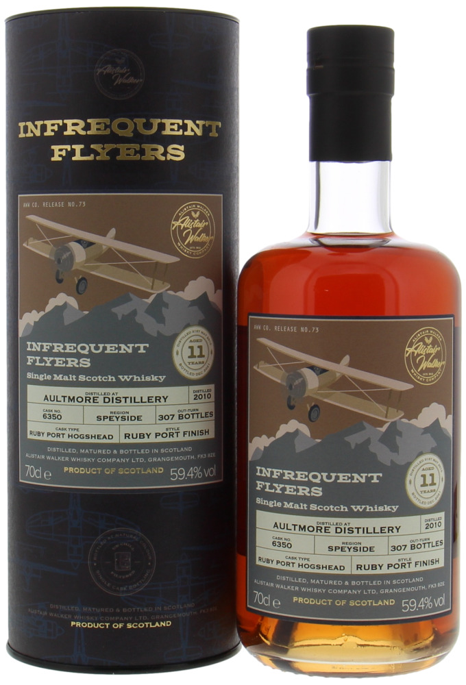 Aultmore - 11 Years Old Infrequent Flyers Cask 6350 59.4% 2010