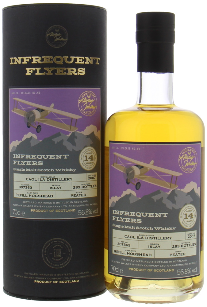 Caol Ila - 14 Years Old Infrequent Flyers Cask 307363 56.8% 2006