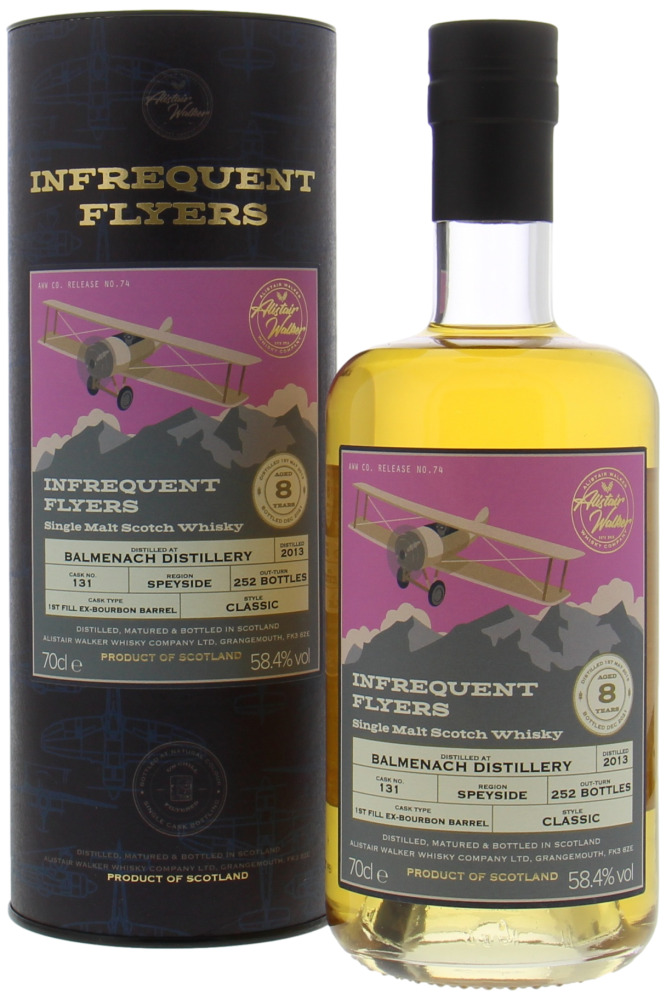 Balmenach - 8 Years Old Infrequent Flyers Cask 131 58.4% 2013