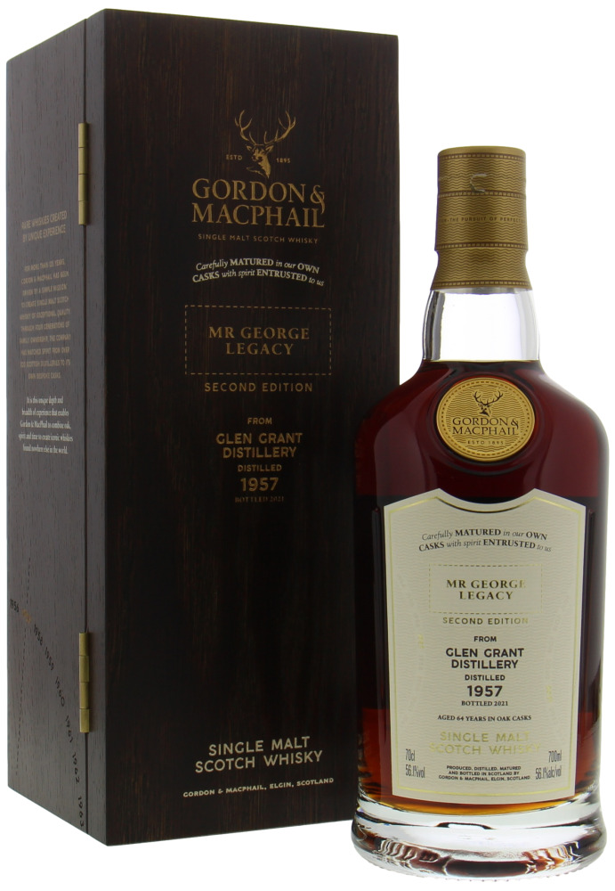Glen Grant - 64 Years Old Mr. George Legacy Second Edition Cask 3483 56.1% 1957