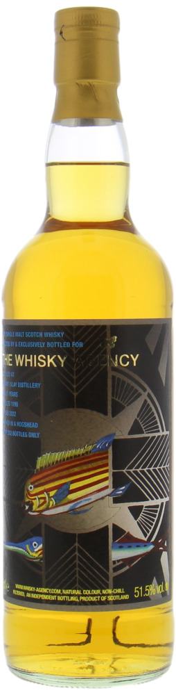Secret Islay - 31 Years Old The Whisky Agency 51.5% 1990