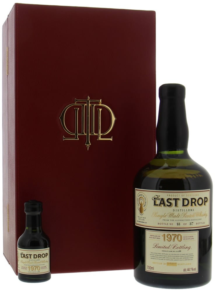 Glenrothes - 49 Years Old The Last Drop Distillers Cask 10588 44.1% 1970